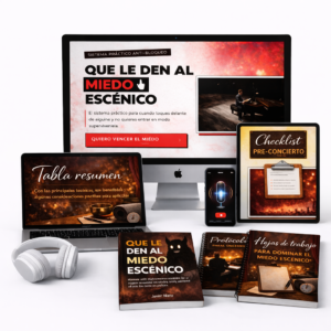 Que le den al miedo escénico (Oferta Lanzamiento)