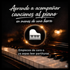 Taller - Aprende a acompañar canciones al piano en menos de una hora